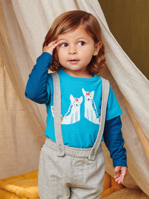 Brave Foxes Baby Graphic Tee