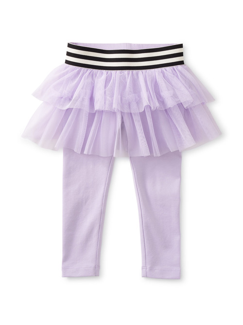 薄纱绉褶裙婴儿裤