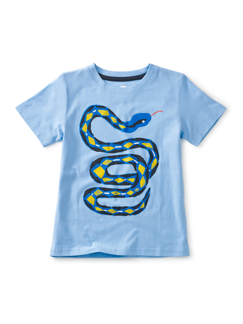马达加斯加蛇图形t恤