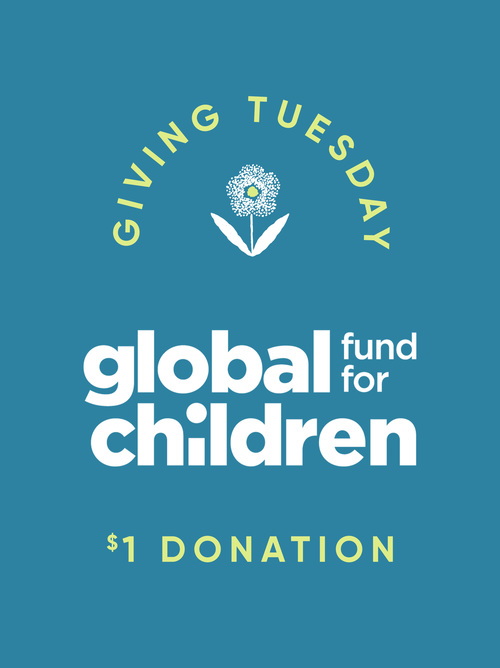 向全球儿童基金会捐款1美元