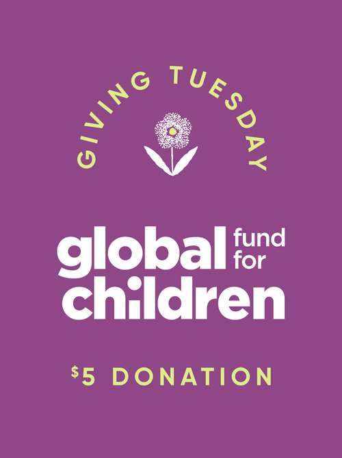 向全球儿童基金会捐款5美元