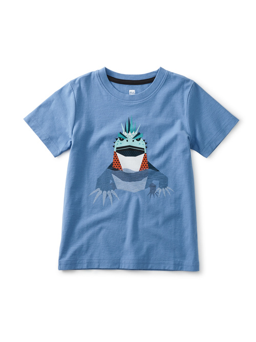 海洋鬣蜥图形t恤