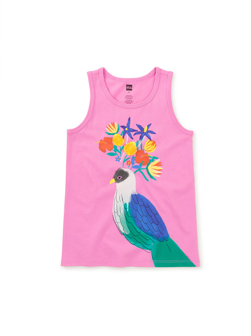 Floral Turaco Tank Top