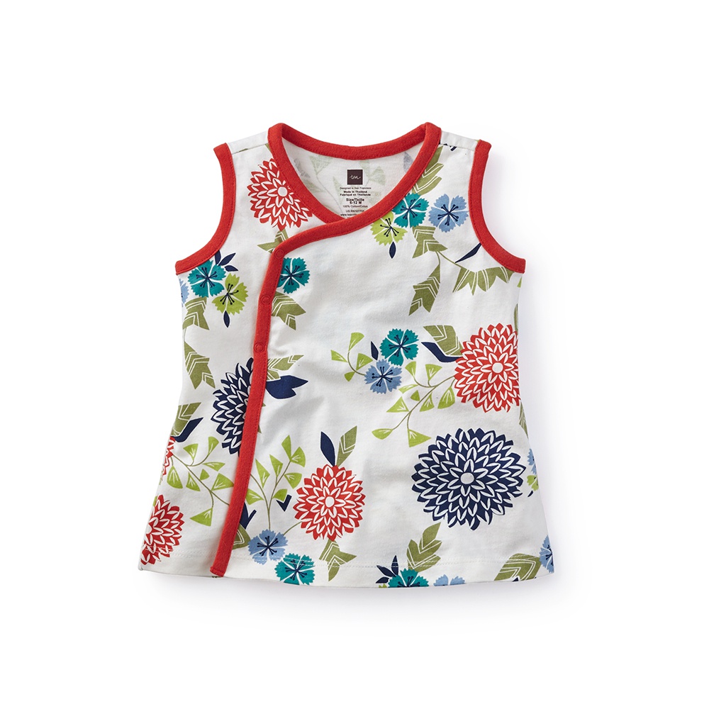 Hina Wrap Tunic & Baby Girl Wrap Tunic Tea Collection