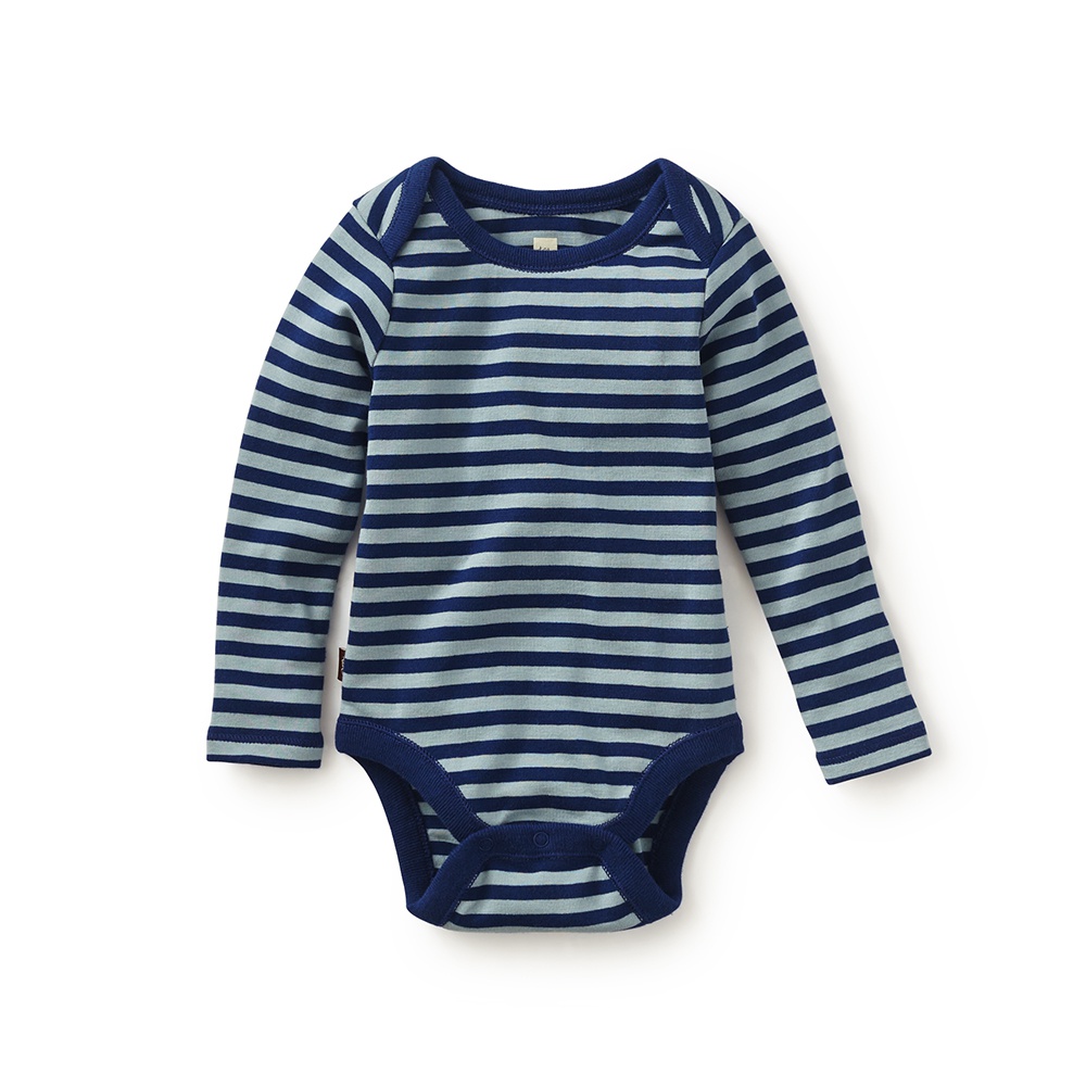 Little Boy Paolo Stripe Bodysuit | Tea Collection