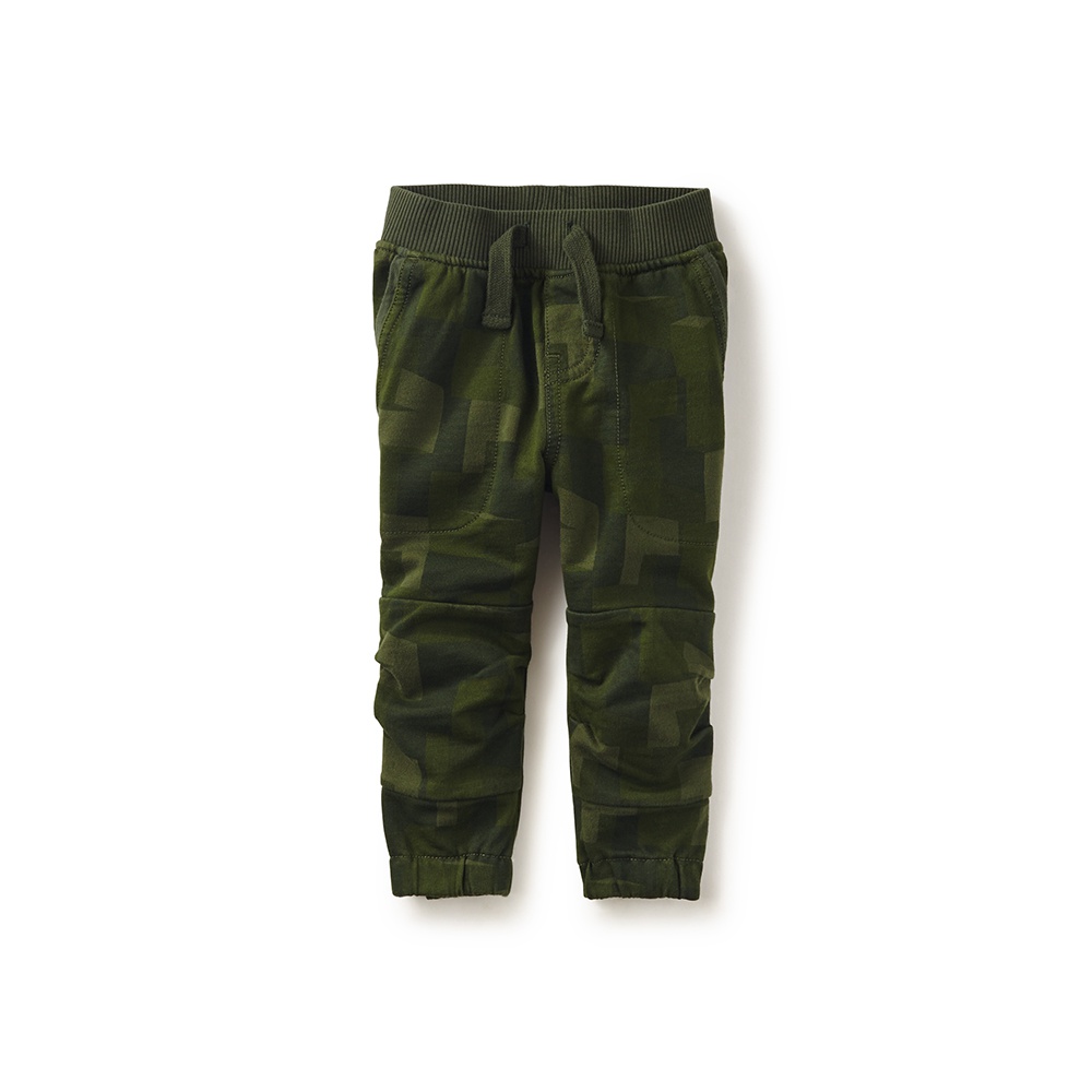 Little Boy Ready Set Camo Baby Joggers Tea Collection