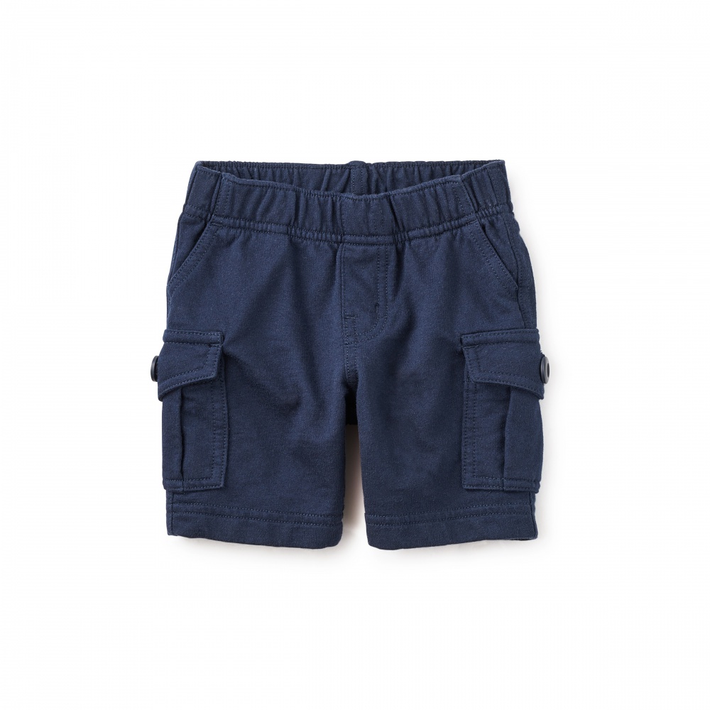 Knit Cargo Baby Shorts
