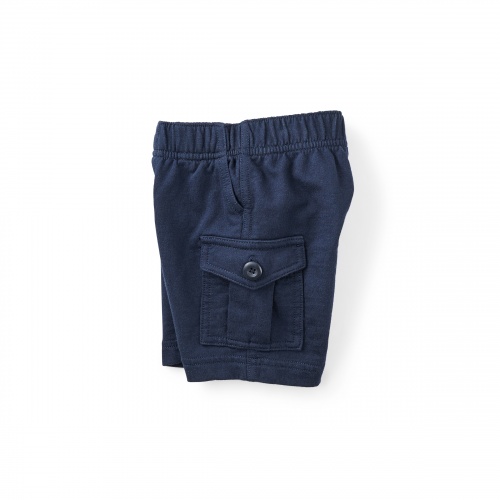 Knit Cargo Baby Shorts