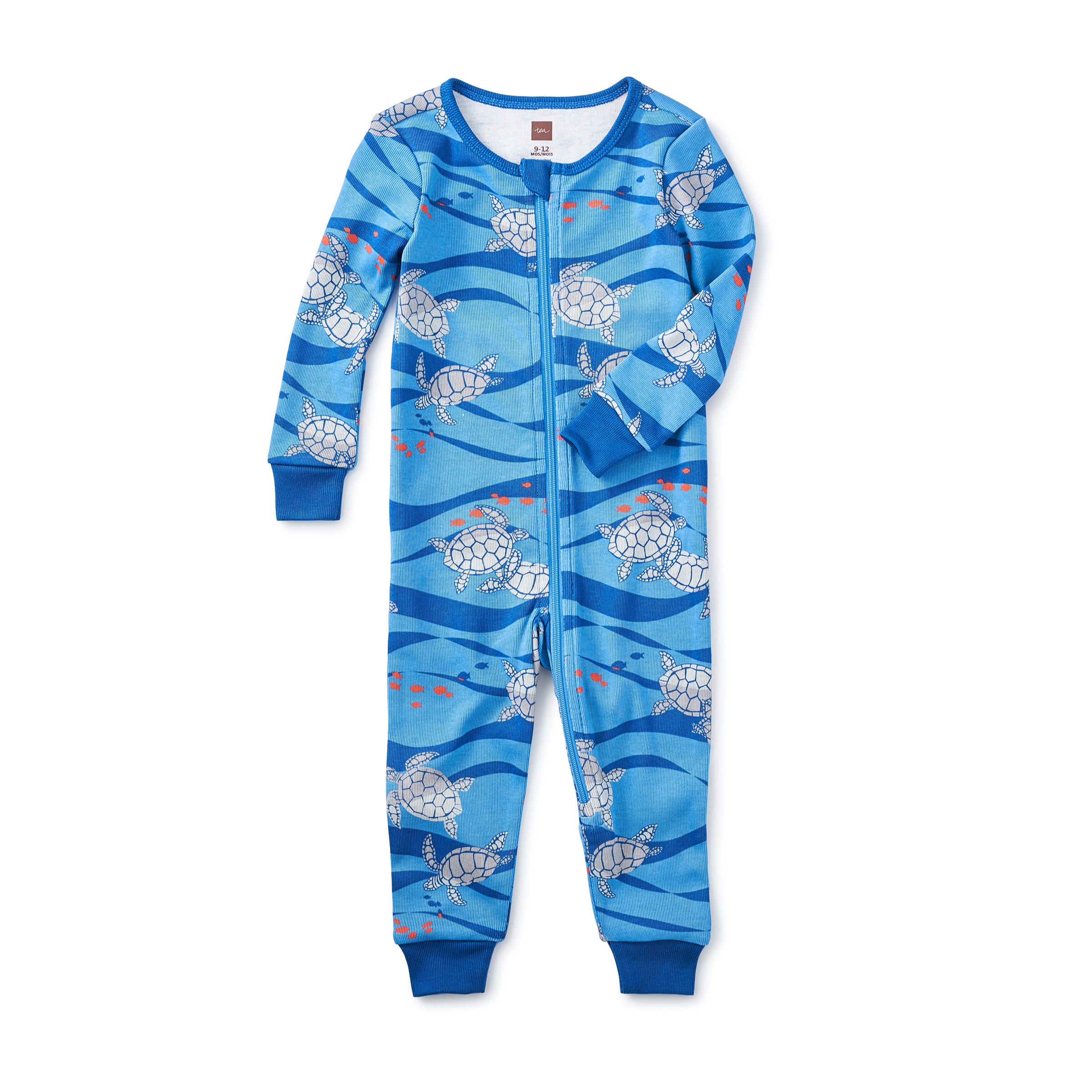 Loggerhead Turtle Baby Pajamas Tea Collection