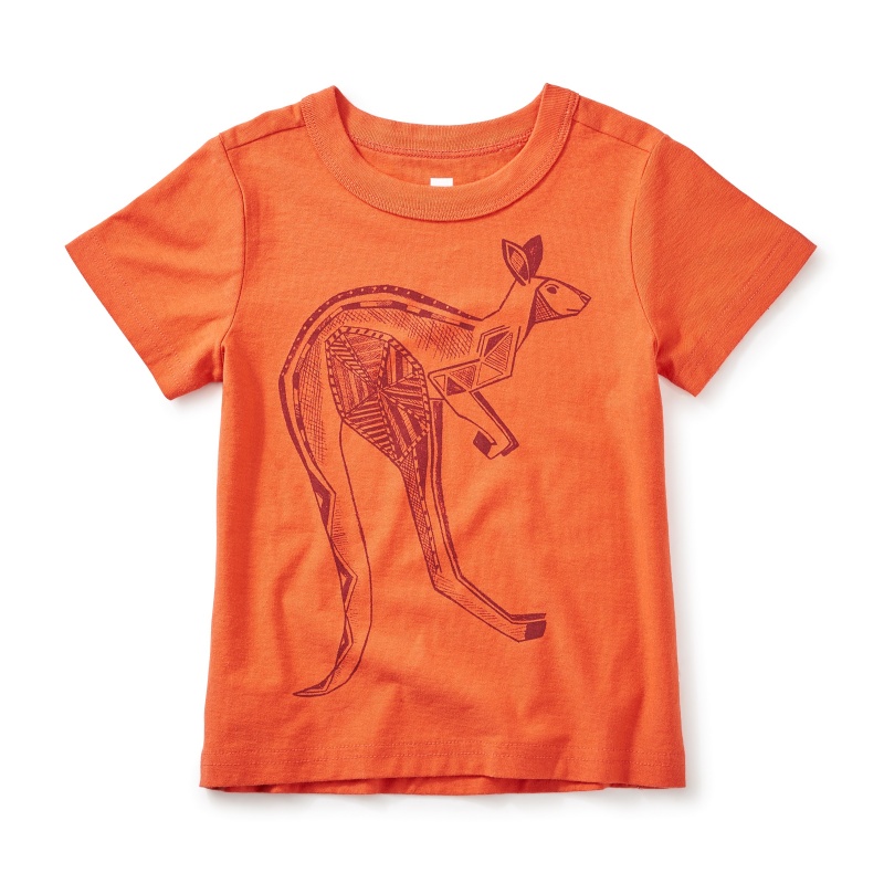 Kangaroo Graphic Tee | Tea Collection