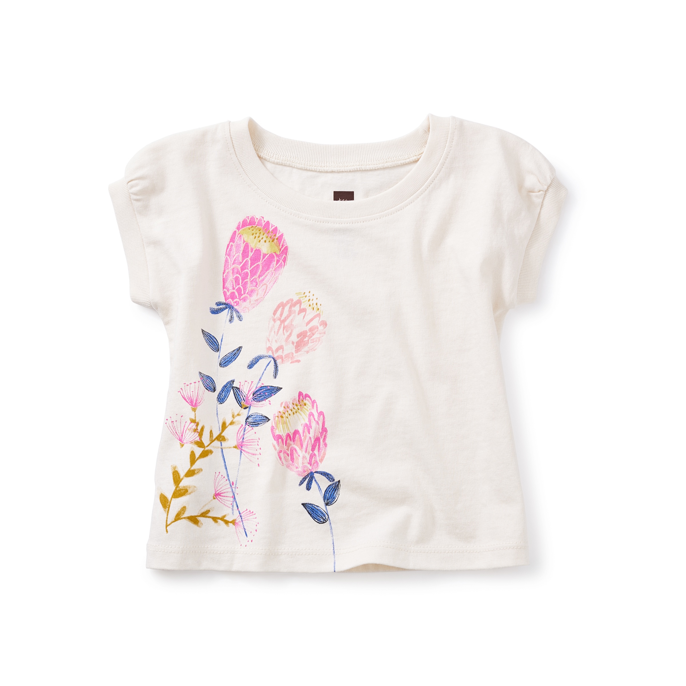 Banksia Graphic Baby Tee | Tea Collection