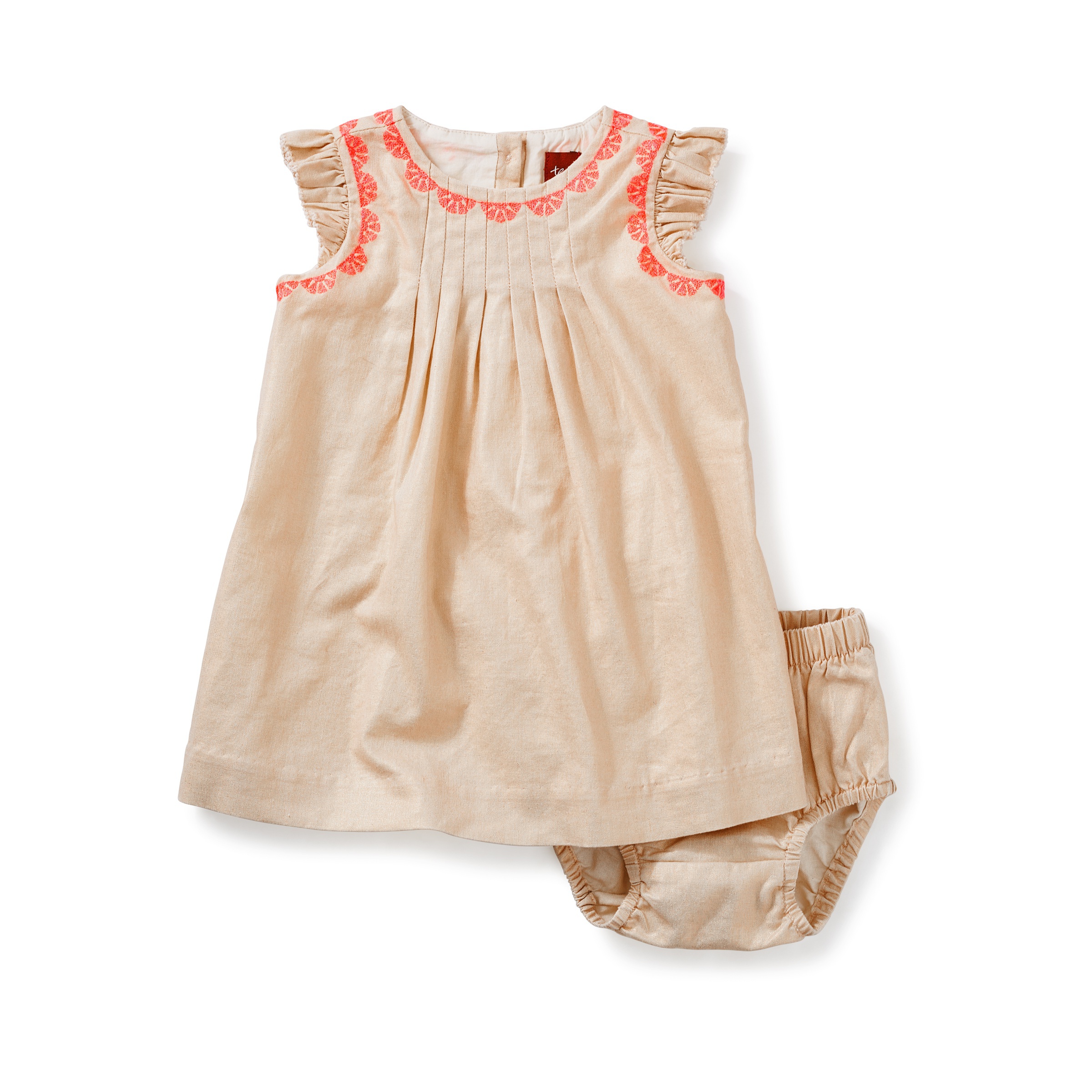 Victoria Embroidered Baby Dress Tea Collection