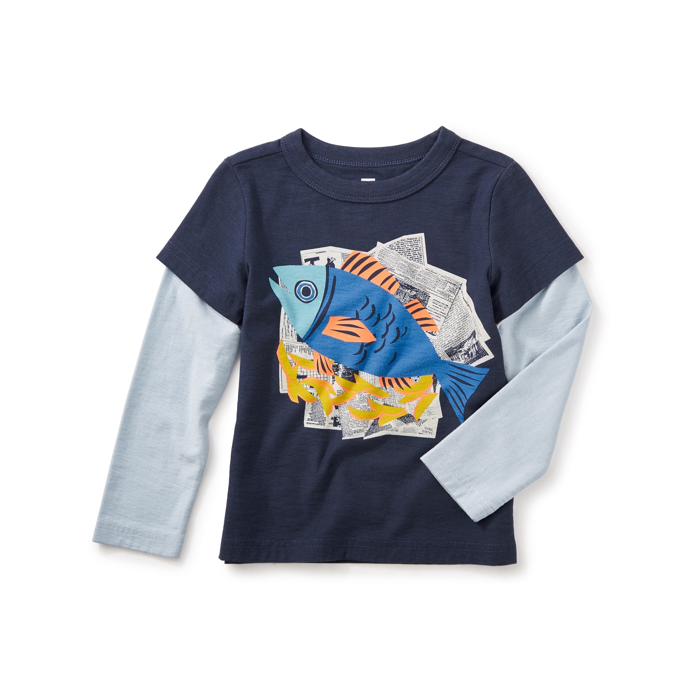 Fish and Chips Graphic Tee | Tea Collection