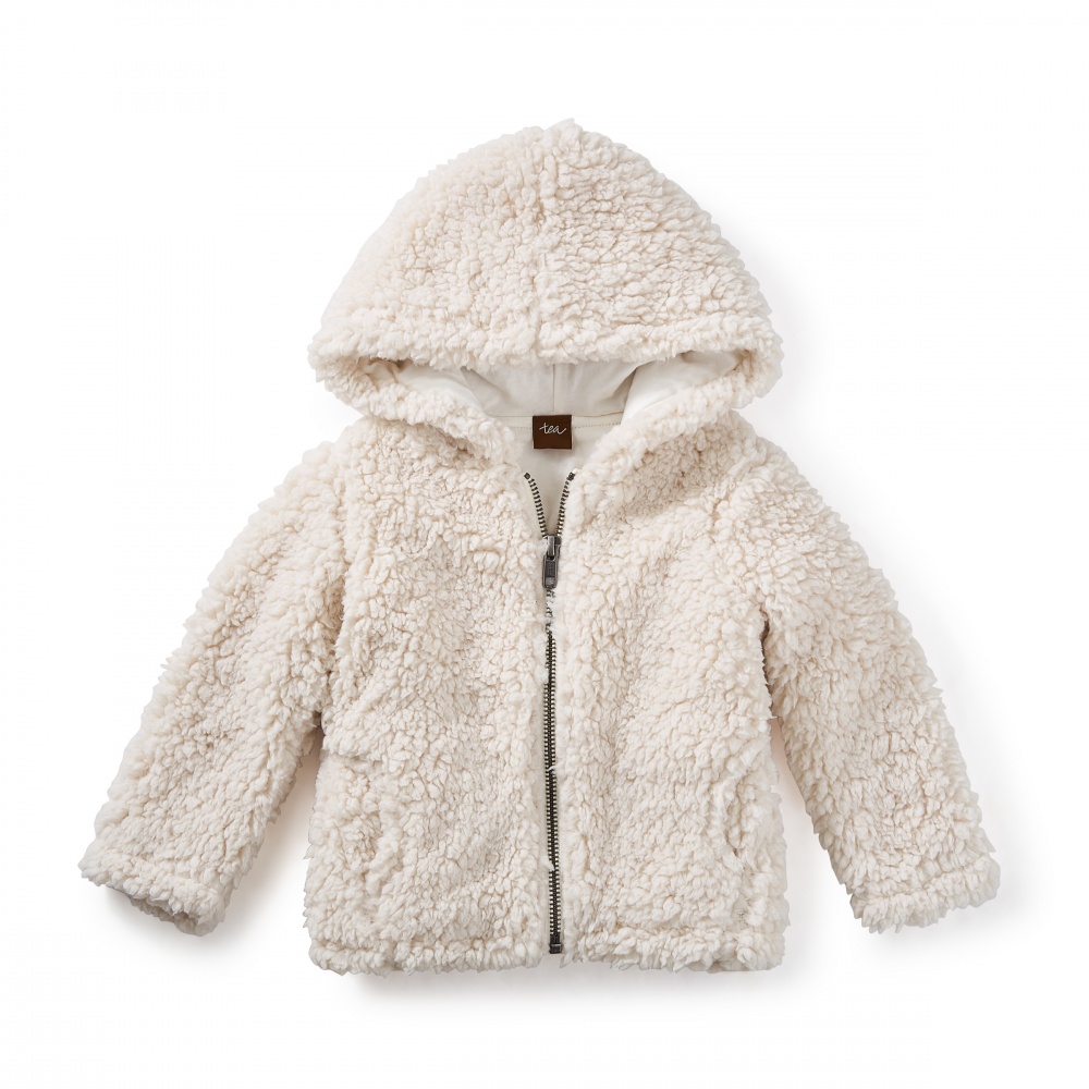Sherpa Baby Zip Hoodie Tea Collection