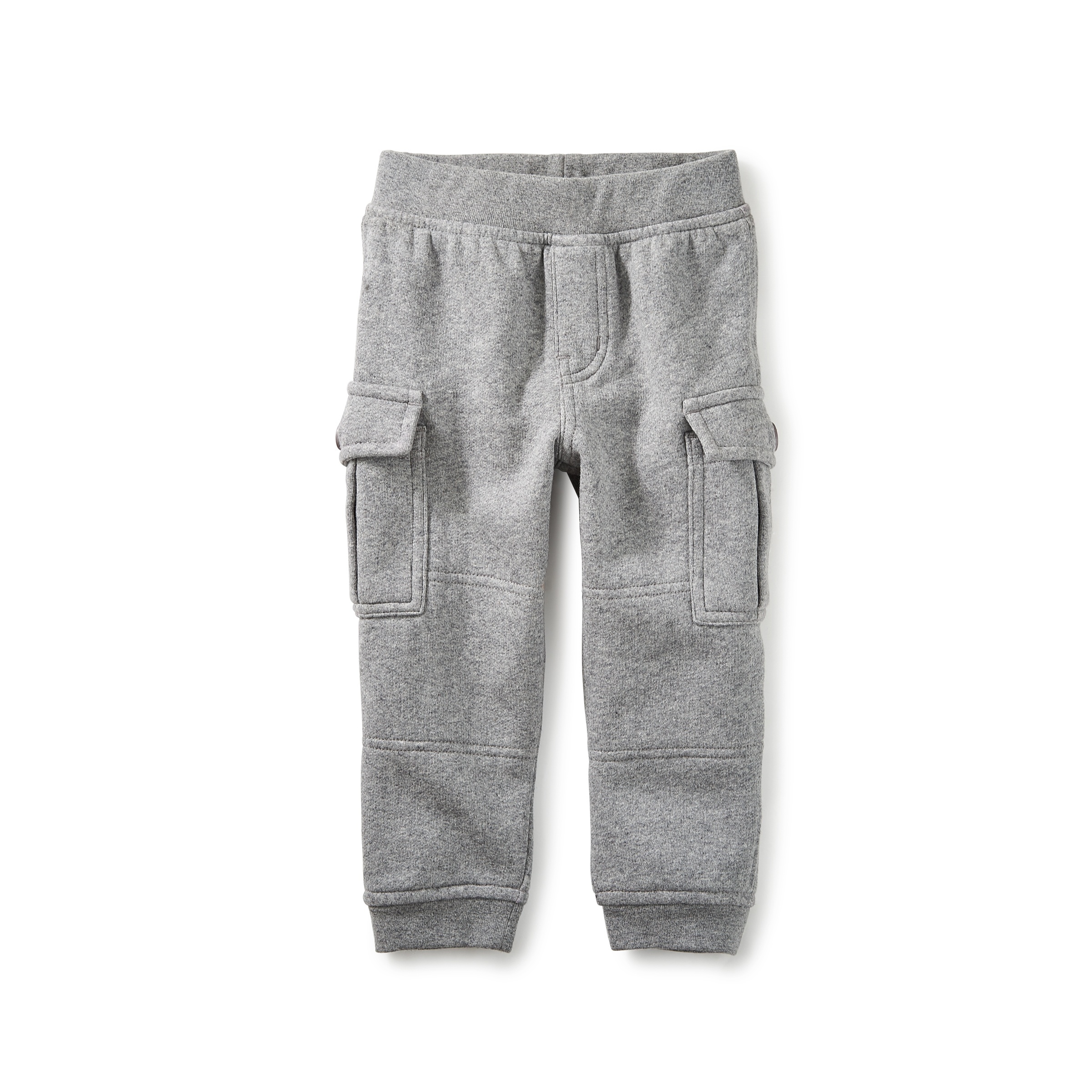 air print fleece cargo jogger