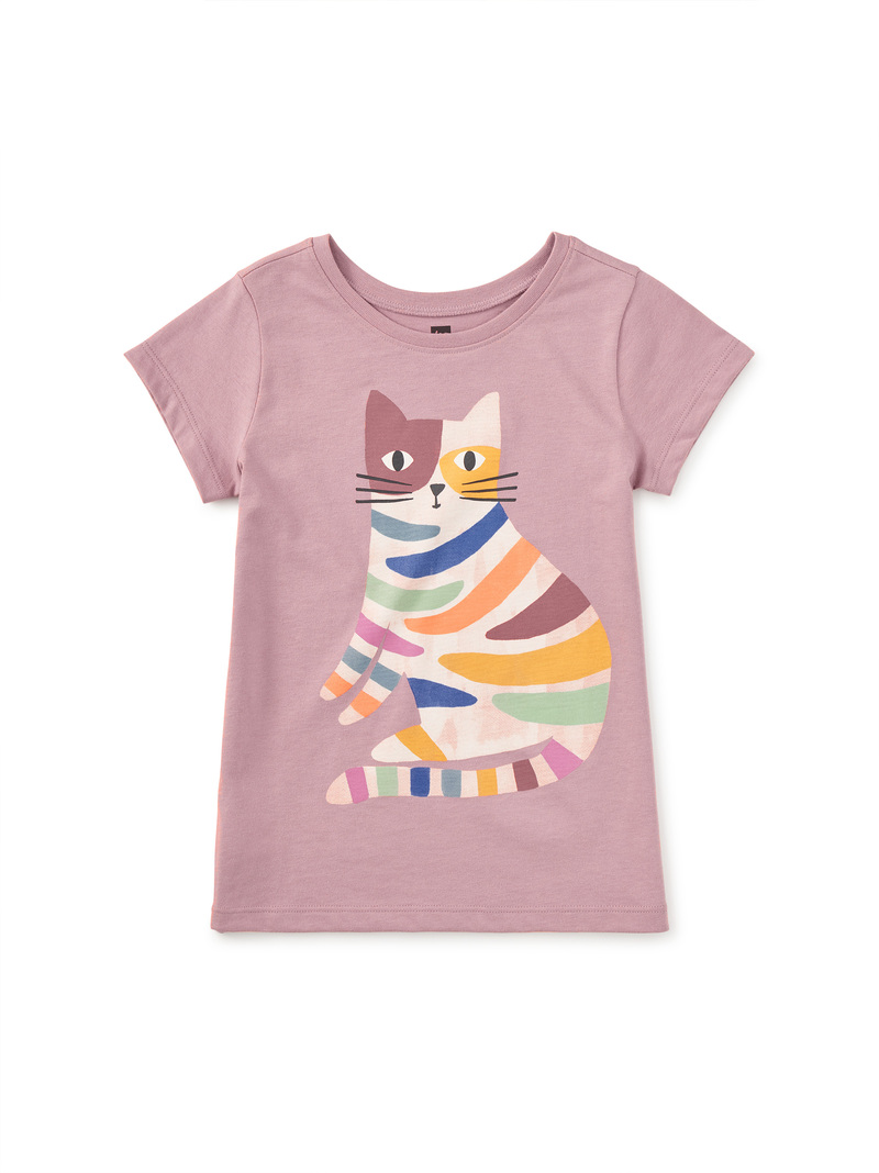 Rainbow Kitty Graphic Tee