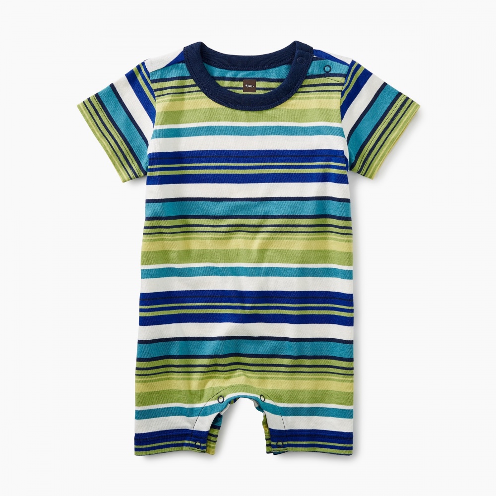 Tea Collection Multi-Stripe Romper