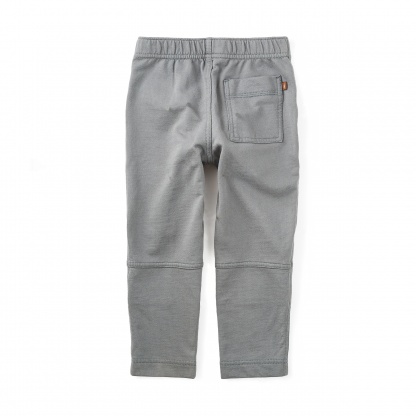 French Terry Playwear Black Pants For Boys | Tea Collection