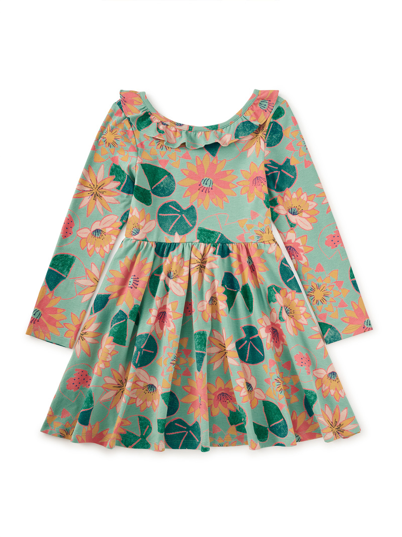 Ruffle Collar Ballet Dress
