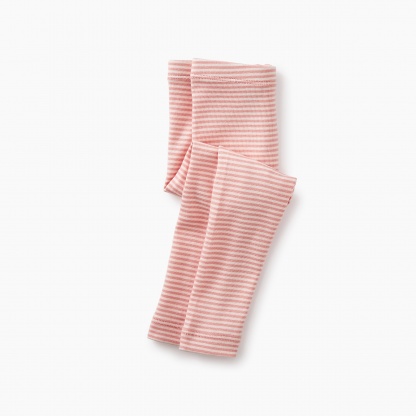 baby striped leggings apricot main image 1