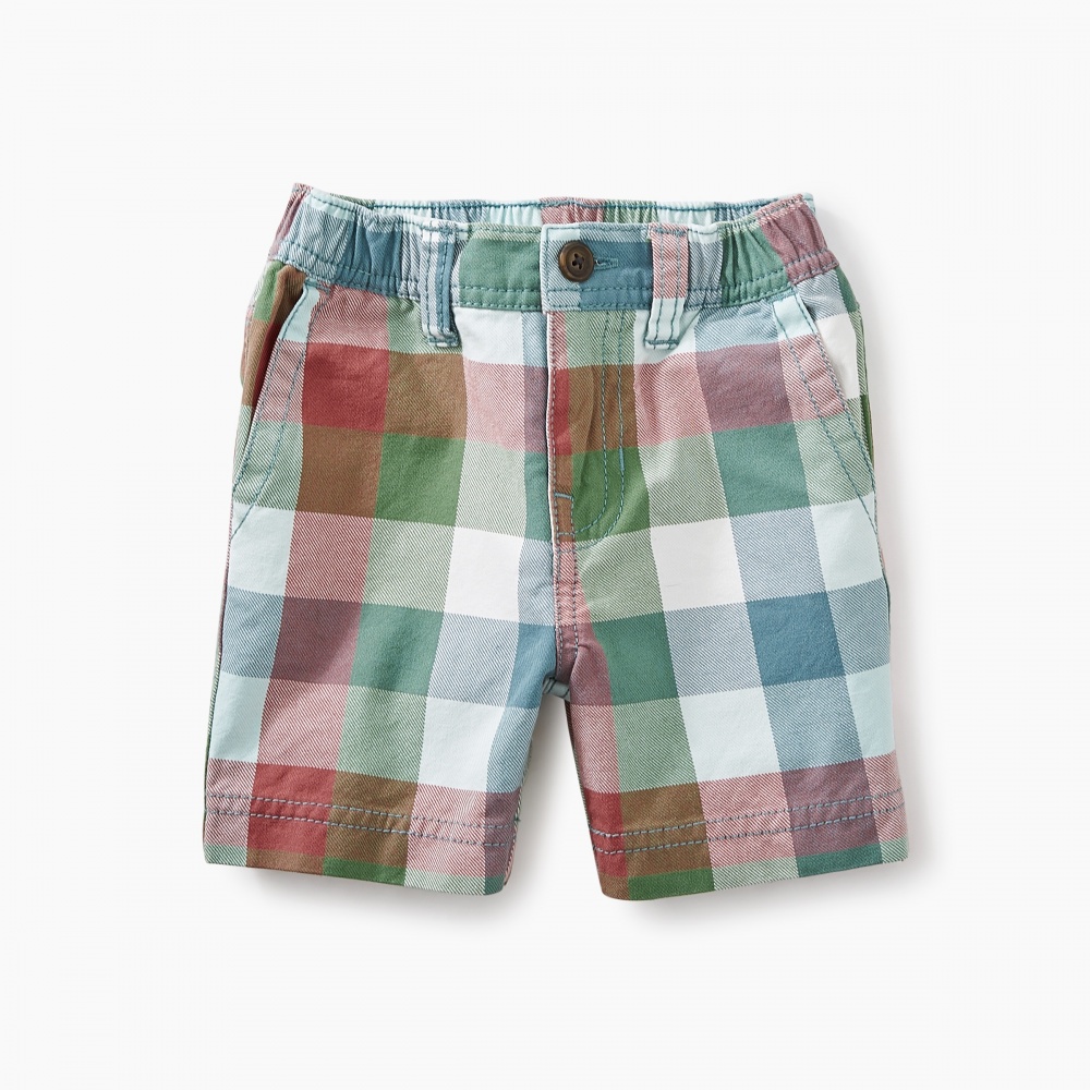 Tea Collection Twill Travel Baby Shorts