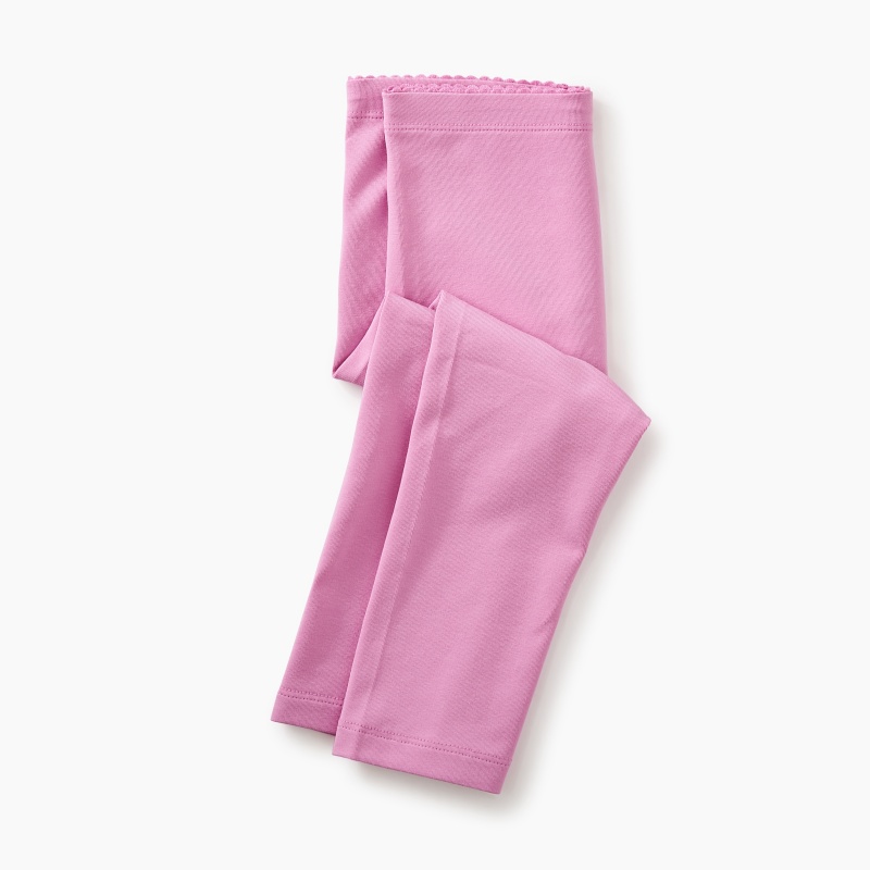 Solid Capri Leggings Tea Collection