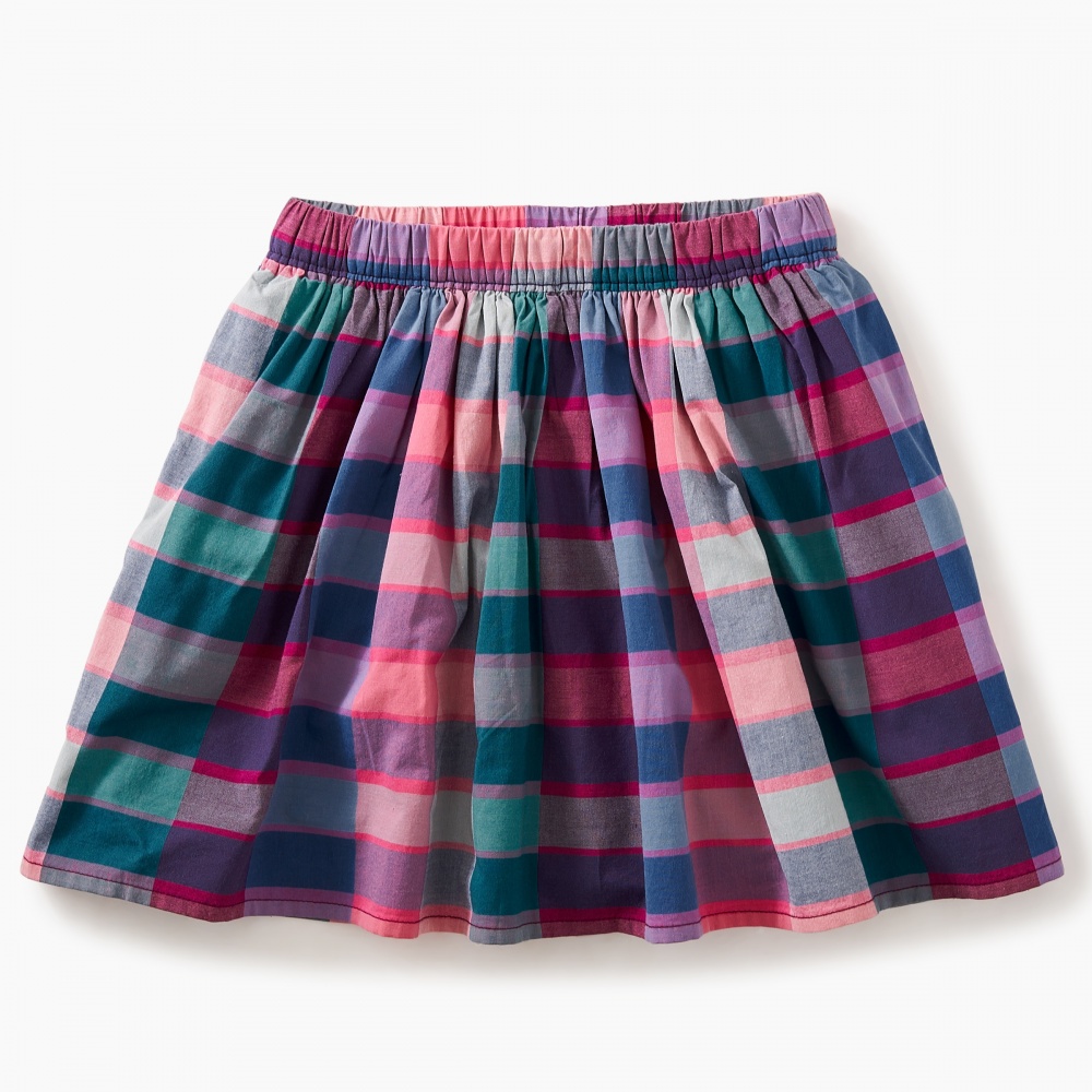 Plaid Twirl Skirt