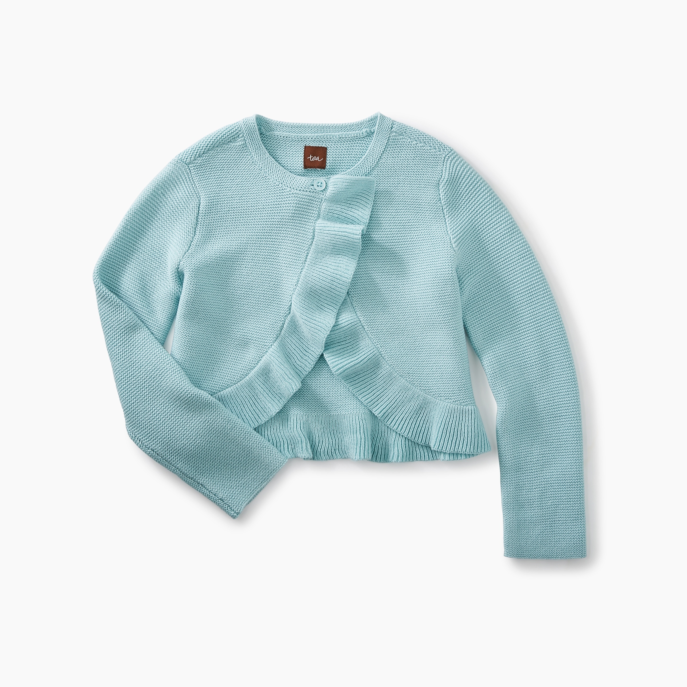 Ruffle Sweater Cardigan | Tea Collection