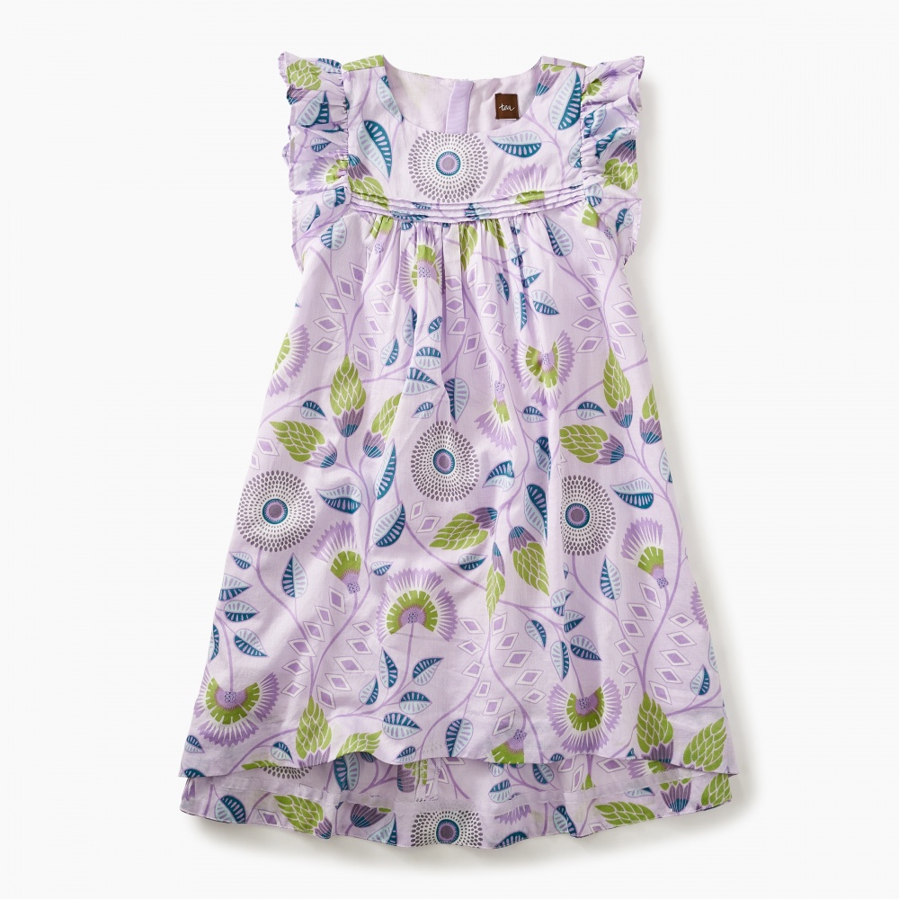 Tea Collection Blooming Floral Hi-Lo Dress