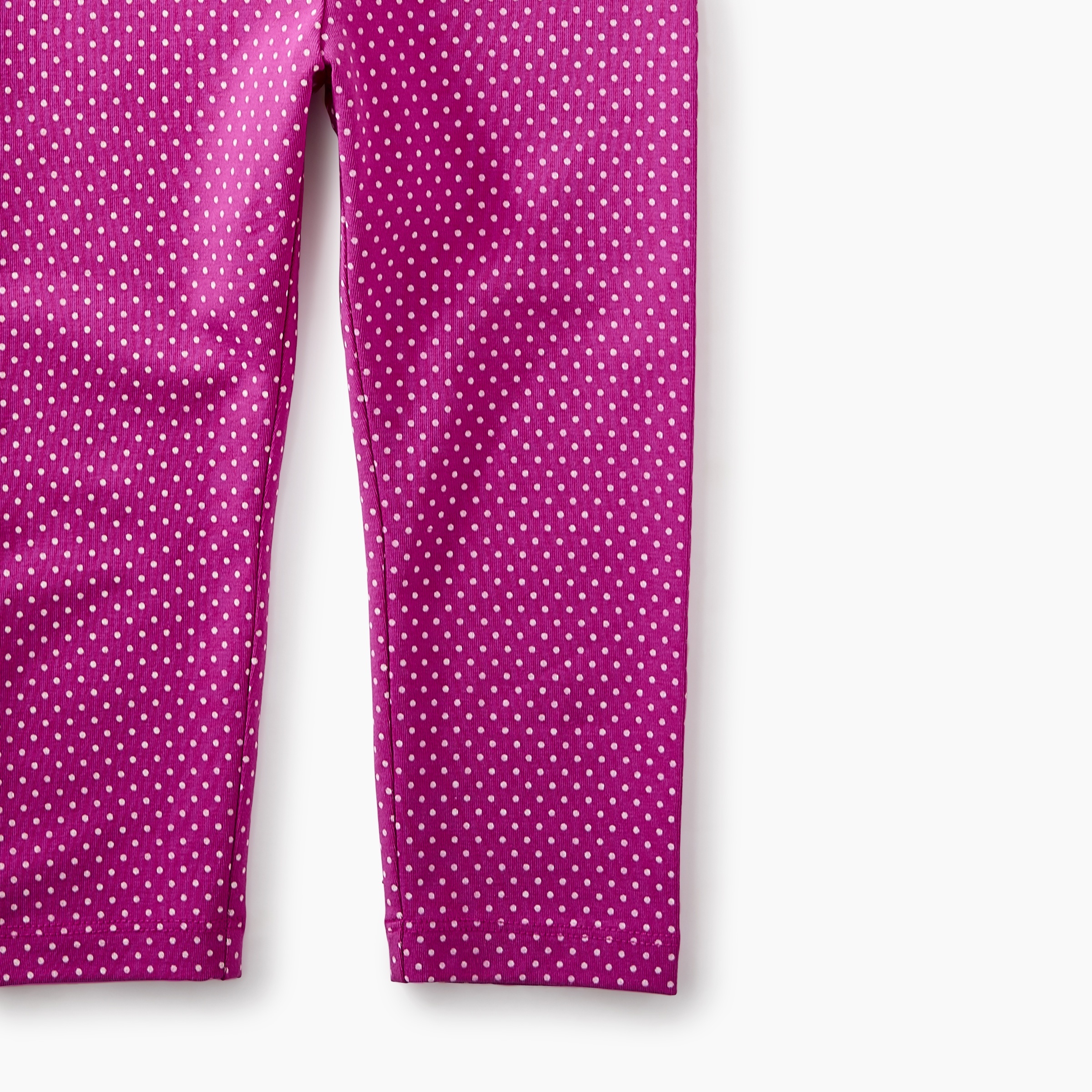 Pin Dot Capri Leggings Tea Collection