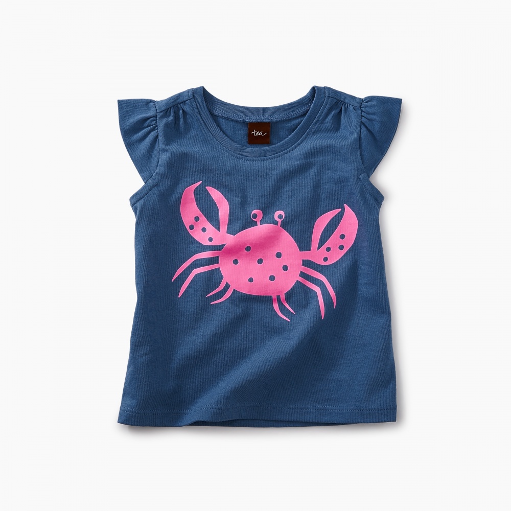 Tea Collection CraBaby Graphic Baby Tee