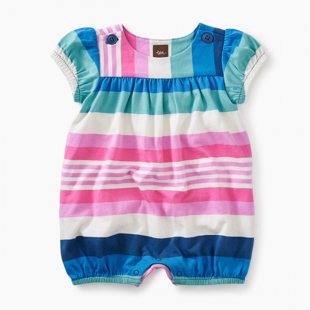 Tea Collection Button Shoulder Romper