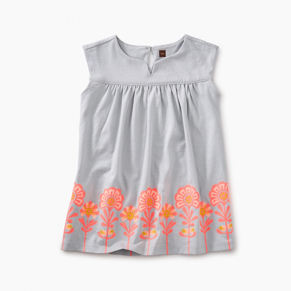 Tea Collection Graphic Empire Baby Dress