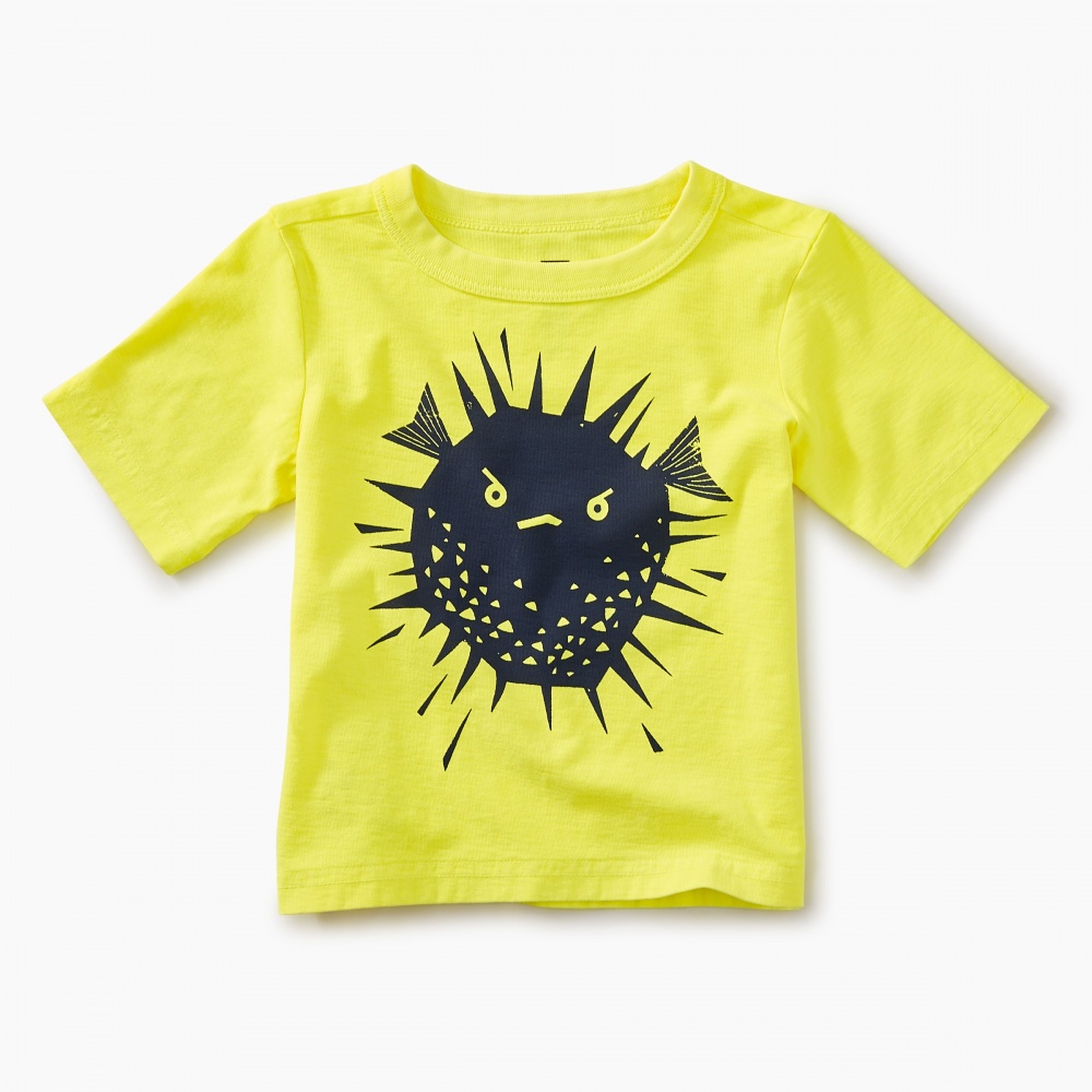 Tea Collection Puffer Fish Graphic Baby Tee