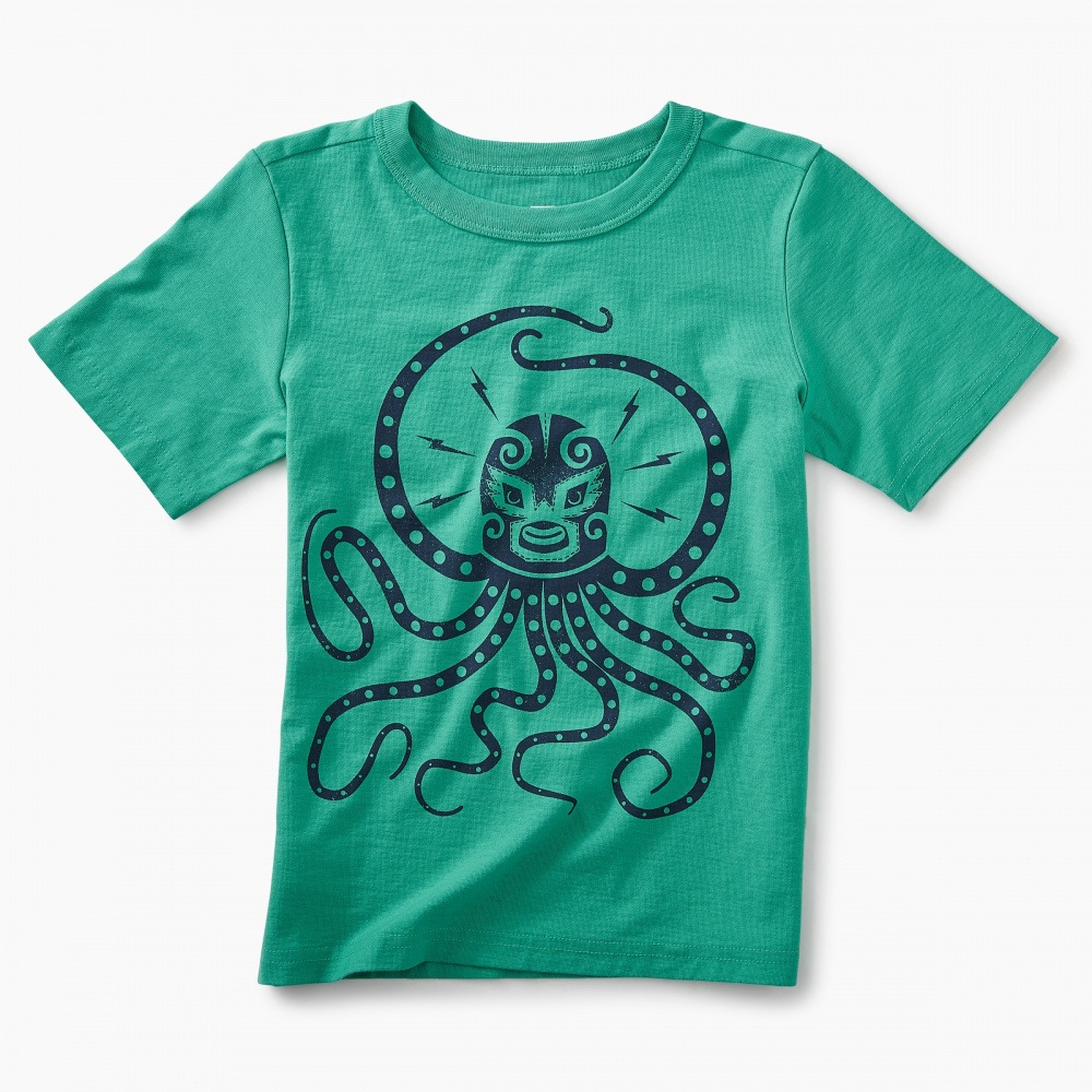 Tea Collection Octo Luchadore Graphic Tee