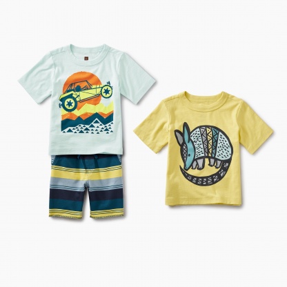 Cute Baby Boy Shirts: Polo & Dress Shirts | Tea Collection