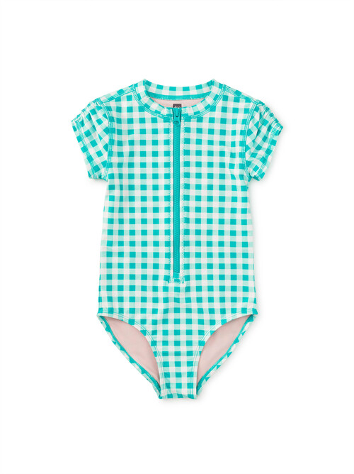  Rash Guard One-Piece Swimsuit