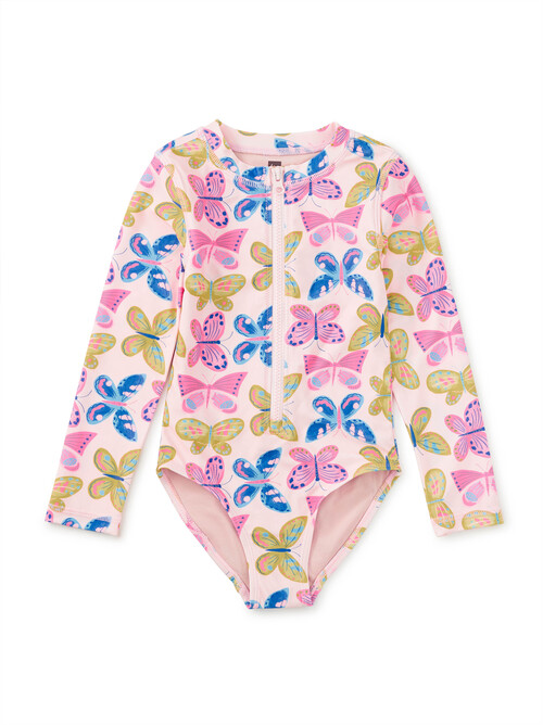  Long Sleeve One-Piece Swimsuit