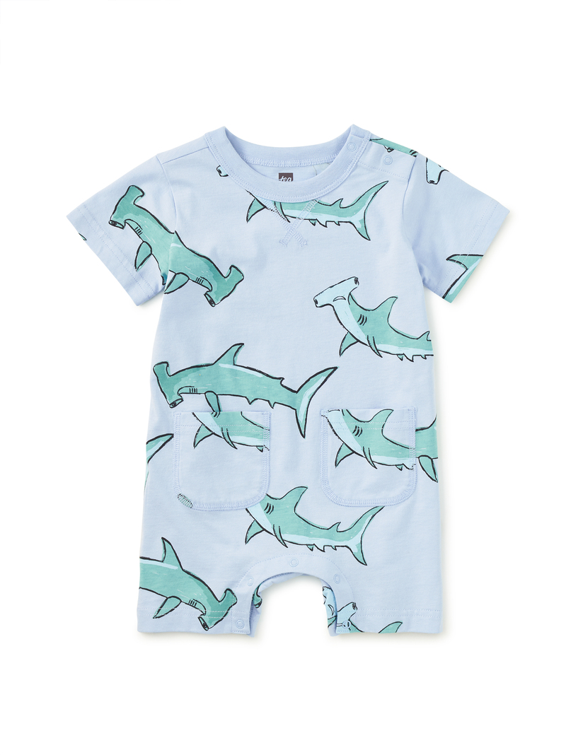 Double Pocket Baby Romper