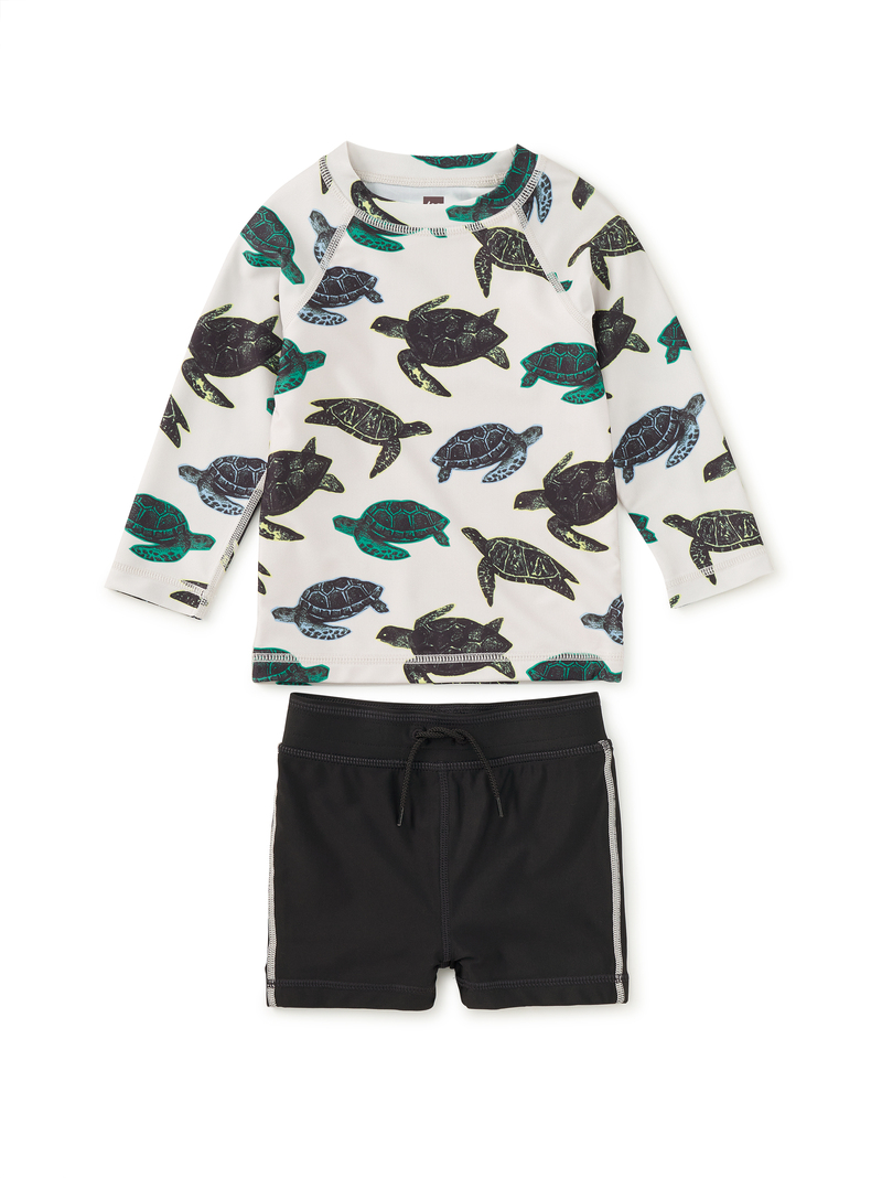 Rash Guard Baby Swim Set