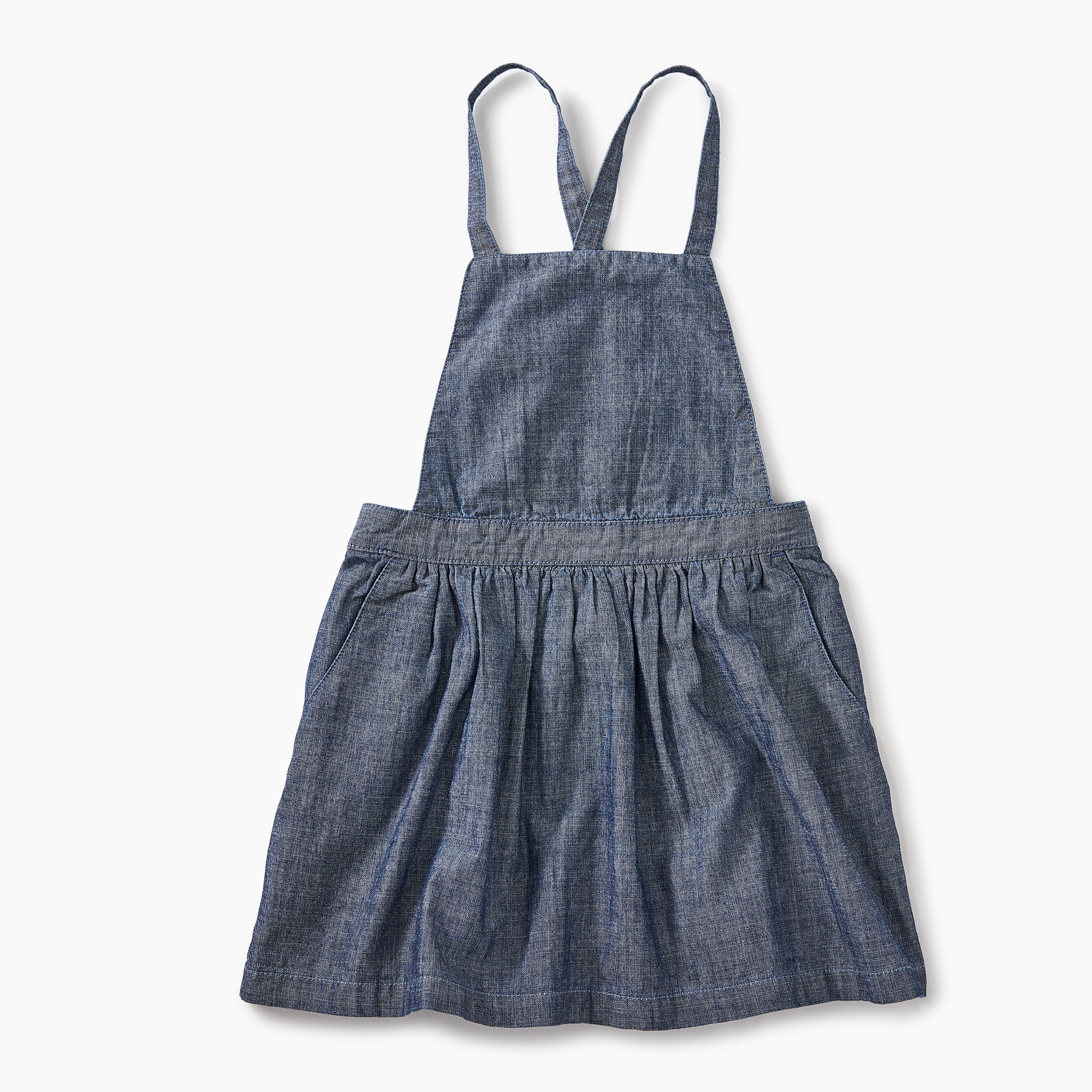 chambray jumper dress
