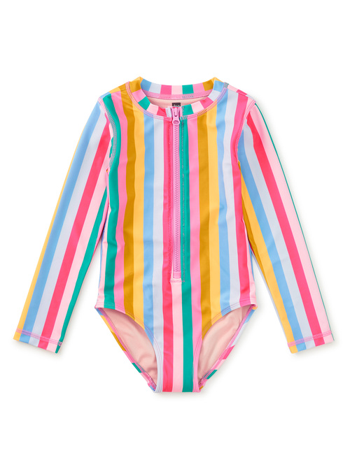  Long Sleeve One-Piece Swimsuit