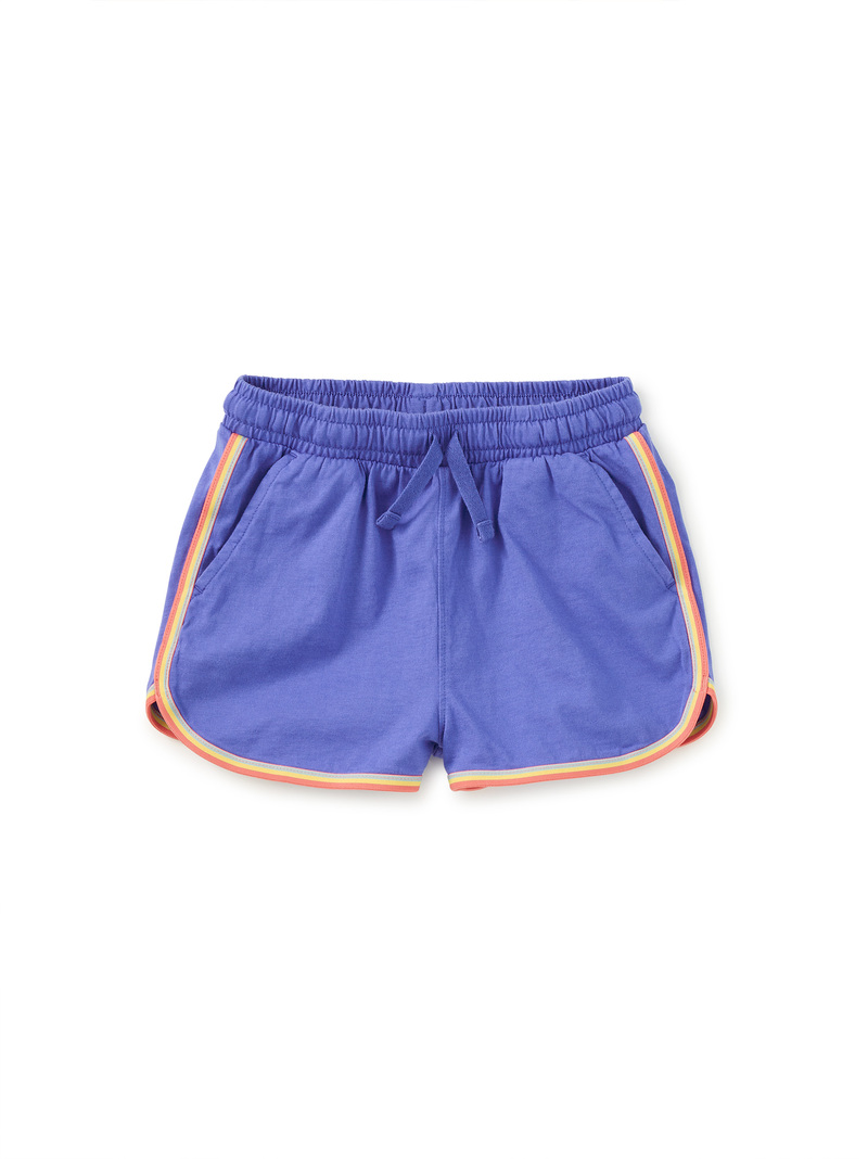 Rainbow Binding Track Shorts