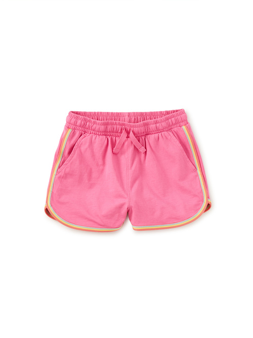  Rainbow Binding Track Shorts