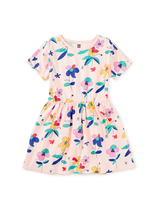  Short Sleeve Twirl Dress