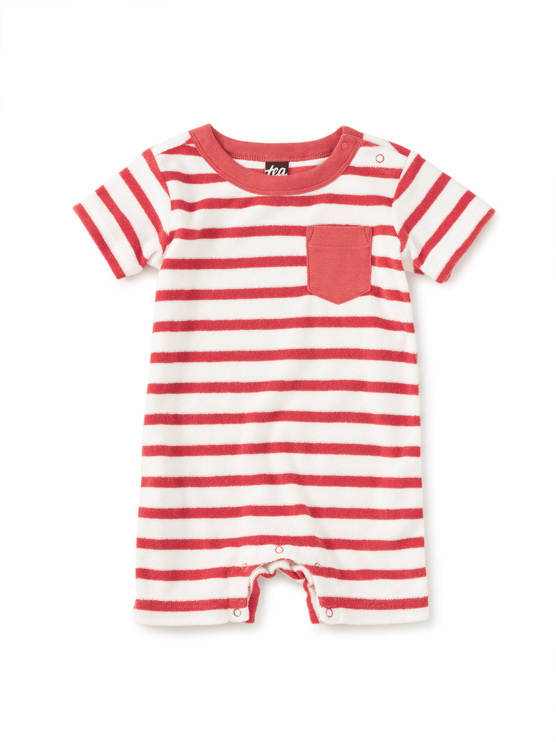 Terrycloth Baby Romper