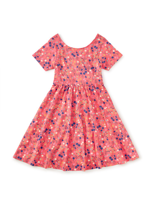  Twist Back Ballet Dress
