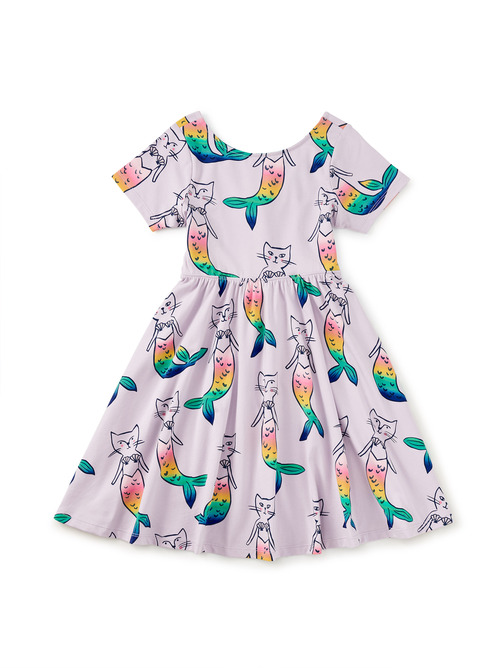  Twist Back Ballet Dress