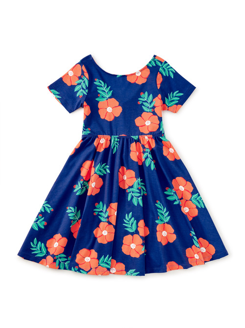  Twist Back Ballet Dress