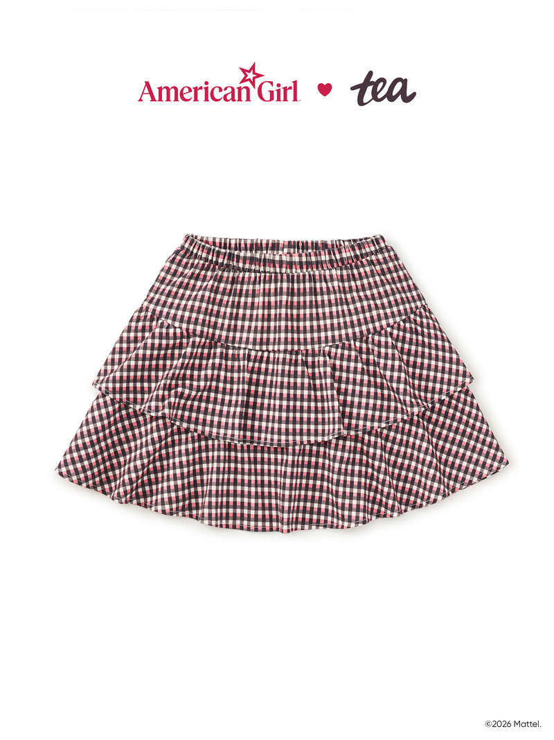 American Girl® × Tea Collection Tiered Skort